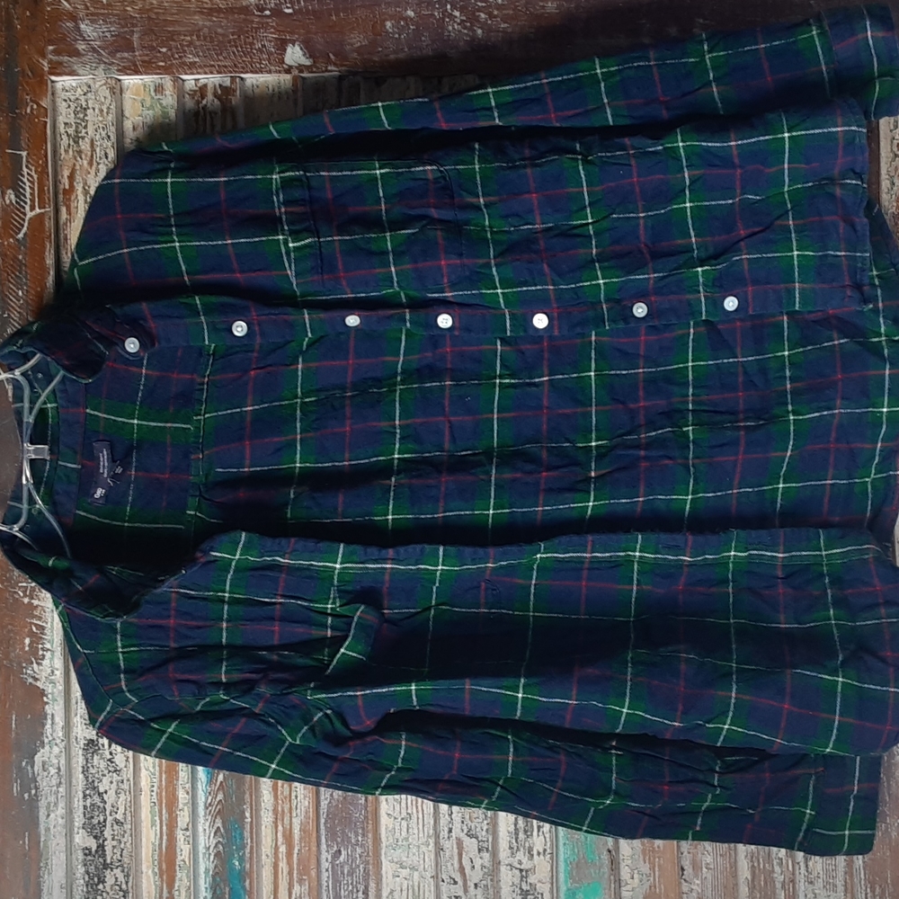 Flannel button down
